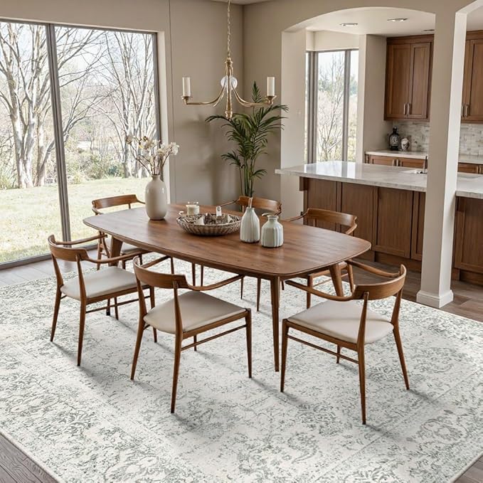 Rugxara Washable Area Rug for Living Room, Bedroom Kitchen