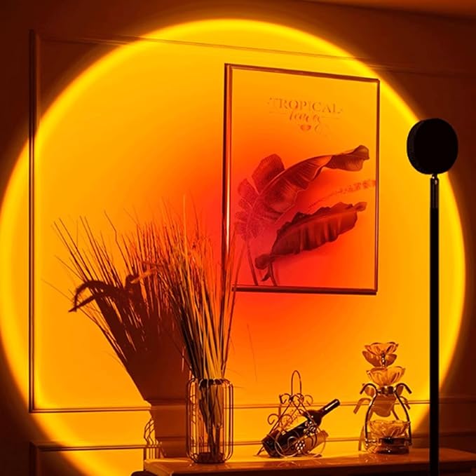 Projector Sunset Lamp Sunset lamp Sunset Light Dawn Light Photography Atmosphere Light Suitable for Living Room