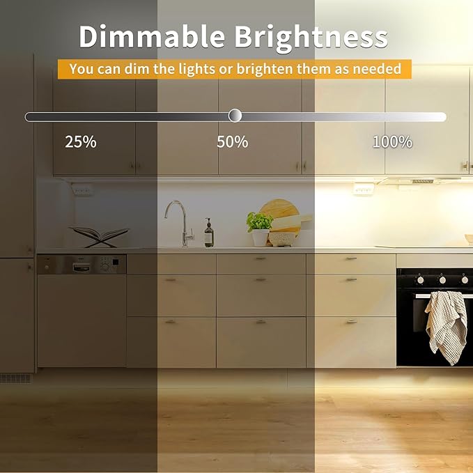 COB LED Strip Lights 100ft,3000K DC 24V Dimmable Warm White Flexible LED Lights Strip for Bedroom,with Remote and app Control LED Rope Lights for Living Room,Shelf,Cabine,Bed(2 Rolls of 50ft)
