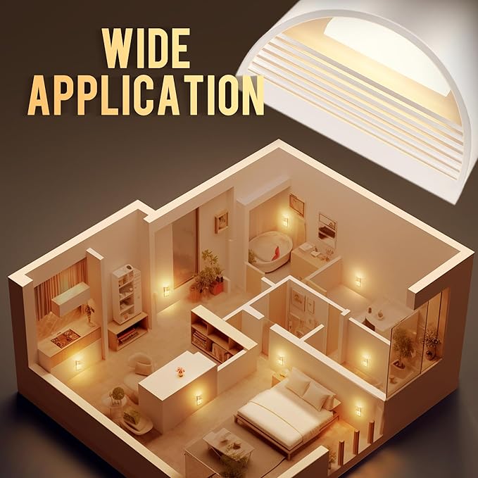 DORESshop LED Night Light[2 Pack], Night Lights Plug into Wall, 3 Level Brightness Adjustable Plug in Night Light, Dusk to Dawn Sensor Nightlights for Adults,Bedroom,Bathroom,Hallway, 3000K Warm White