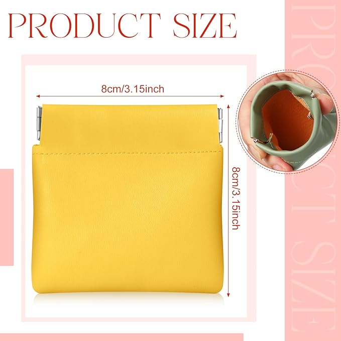 50 Pcs PU Leather Jewelry Pouch Travel Bag Gift Bags Pocket Cosmetic Bag Portable Jewelry Organizer (Multicolor)