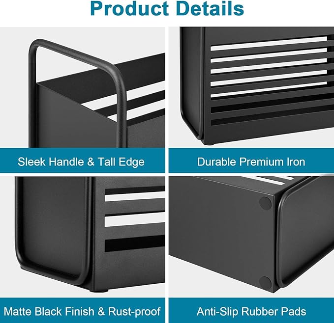 Magazine Holder, Magazine Rack Mail Organizer Folder Organizer Bin for Magazines, Books, Newspapers, Tablets in Home, Office, White