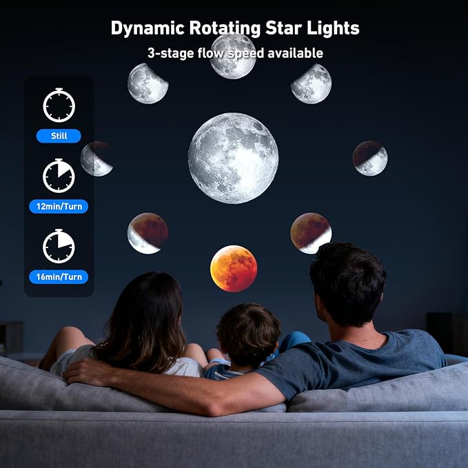 Galaxy Projector Pro, 13 in 1 Home Planetarium Galaxy Projector for Bedroom, Star Projector Galaxy Light with Timer, Adjustable Focus Night Light Projector
