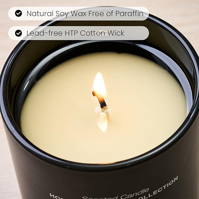 M&SENSE Natural Soy Candle| City Oasis | 5.3 oz | Mini Spring Scented Candles for Relaxation, Valentines Day Gift, Home Décor | for Bedroom, Office, Party Small