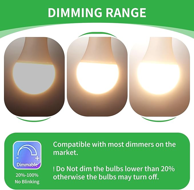 Qualilux Dusk to Dawn Light Bulbs, Auto On/Off Light Sensing LED Bulbs Outdoor, Soft White, Dimmable, 12W 1000LM 75W Equivalent, HQ-H030