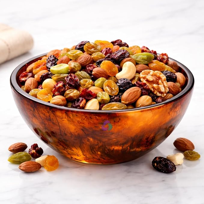 Elegant Handcrafted Resin Bowl – Glossy Amber Finish Decorative & Functional Use | Resin Decorative Bowl Centerpiece Table Decorations, Fruit Basket for Coffee Table, Kitchen Decor (Tortoise)
