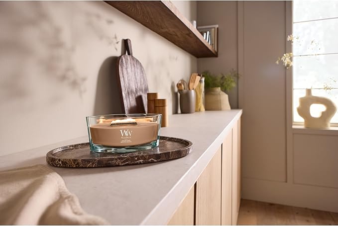 WoodWick | Ellipse Candle | Hazelnut Roast | Great Gift for Women
