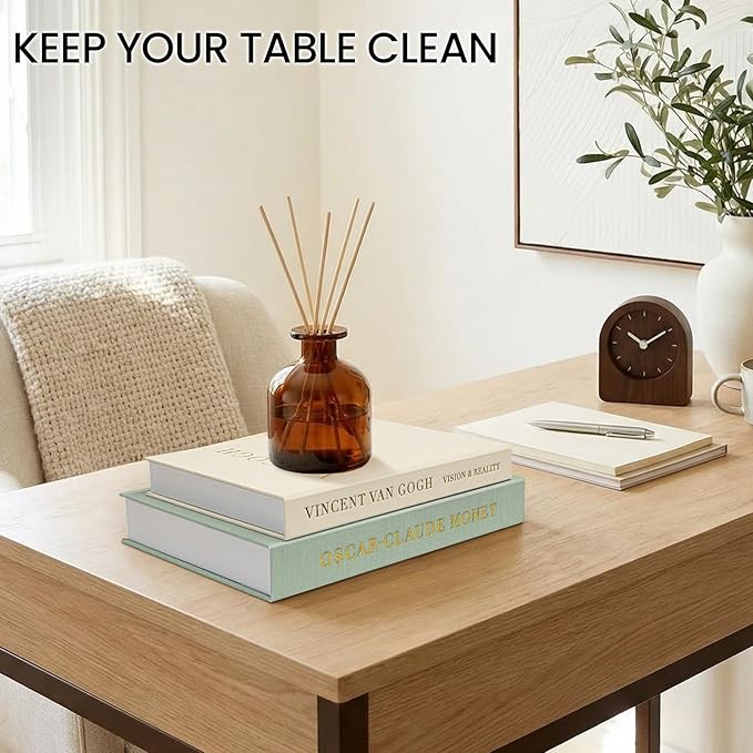 Aesthetic Decorative Books - Fake Books Storage Box for Decoration - Set of 2 Linen Coffee Table Decor - Photo Storage Keepsake Box for Room Bookshelf Decor, Sage