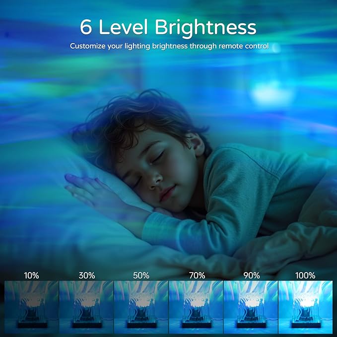 Northern Lights Projector, Aurora Light Projector Luminorthe Cube Lamp Mood Ambient Lighting with 16 Colors and Aurora Drift Effects for Room Decor Teen Girl Gifts Classroom