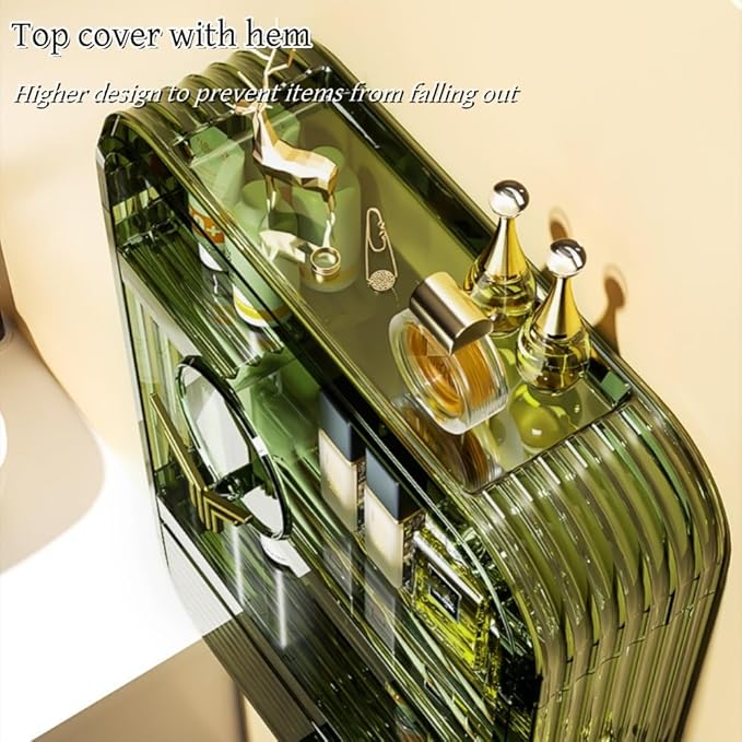 Multi-Layer Bathroom Wall Shelf, Wall-Mounted Makeup Organizers with Hooks, Simple Wall Shelves, Over The Toilet Storage Cabinet for Bedroom or Bathroom