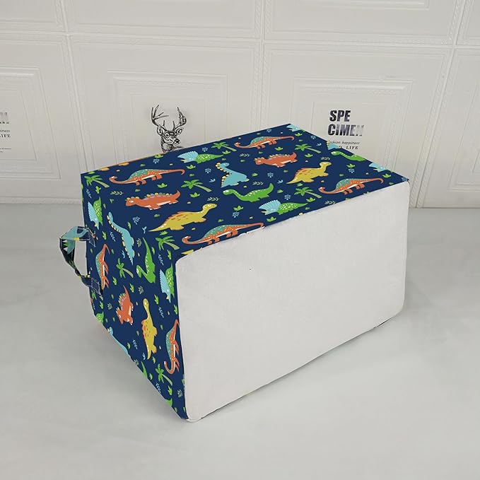 Rectangle Gift Shelf Nursery Storage Basket Laundry Hamper Storage Box and Bins for Home Clothes with Handles