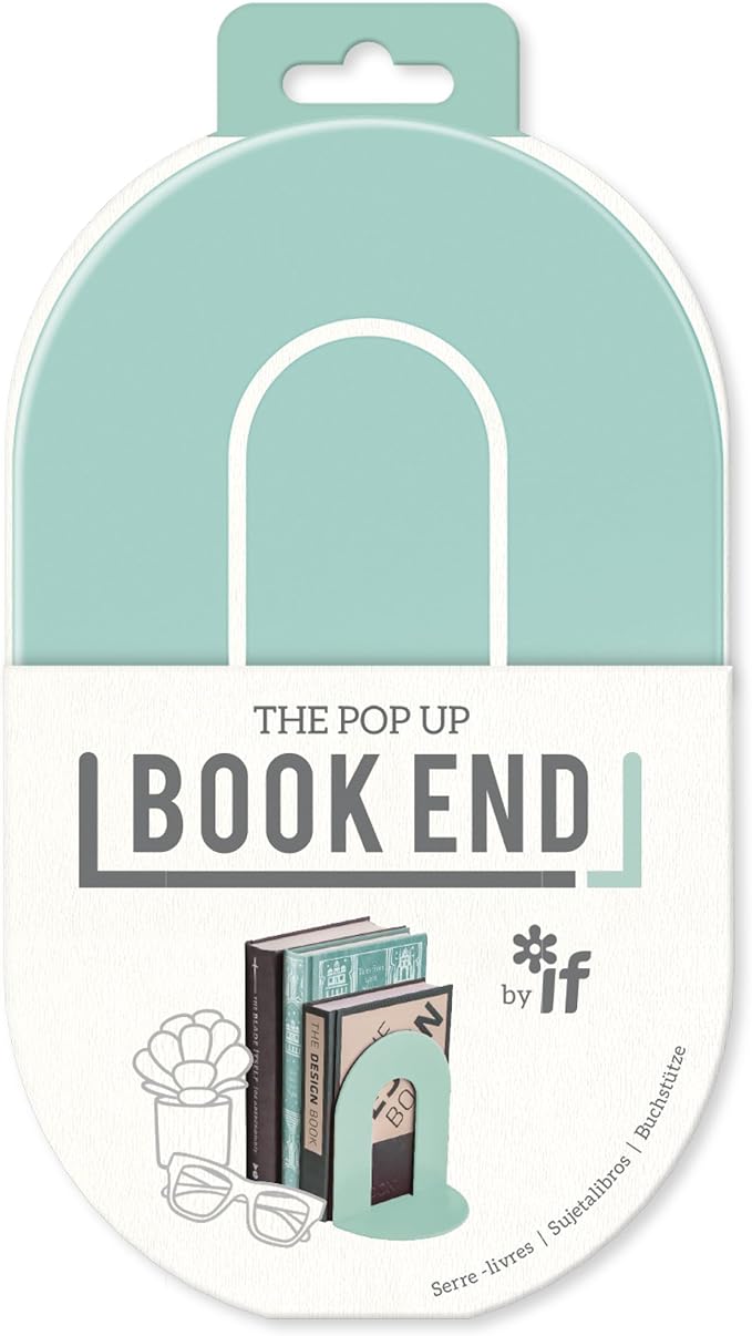 IF The Pop-Up Book End, Single Bookend, Contemporary Colours - Mint