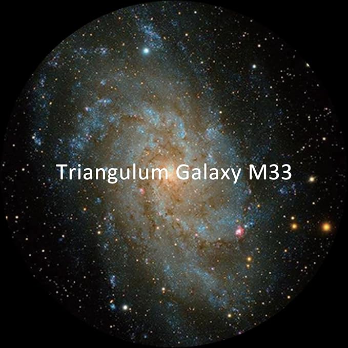 Realistic Discs - Discs for Ainael Galaxy Projector, 5k Ultra HD Slide for Home Planetarium, 6 Discs Set Without Projector (Nebula 4)