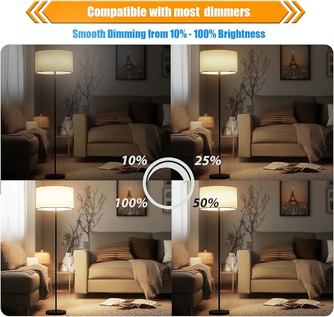 16 Pack LED Edison Bulbs 40W Equivalent, 4000K Cool White Dimmable ST19 Light Bulb, 4W LED Filament Bulb, 450LM E26 Vintage Bulbs for Ceiling Light Fixtures