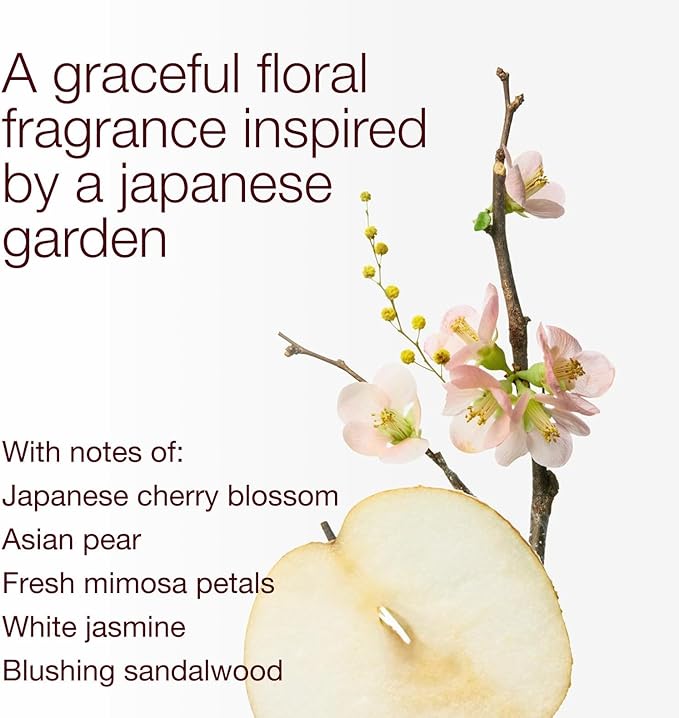 Bath & Body Works Japanese Cherry Blossom 3-Wick Candle - Scented Candle for At-Home Use - Long-Lasting, Room-Filling Fragrance - High Fragrance Oil Concentration - Soy Wax Blend