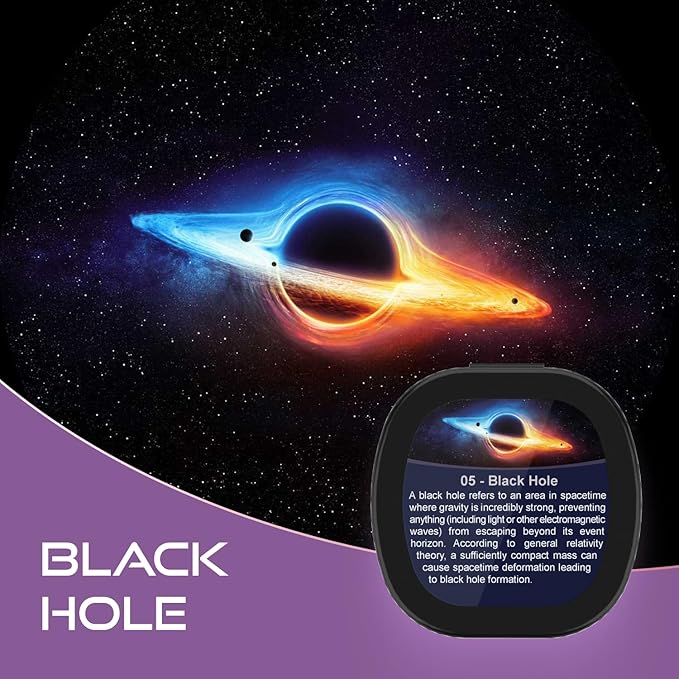 Set of 6 Replaceable Galaxy Projector Disc – for Samosvit Home Planetarium Galaxy Projector with Meteor Effect – Gift for Kids (Cosmic Nebulas 1/6) Galaxy Disc