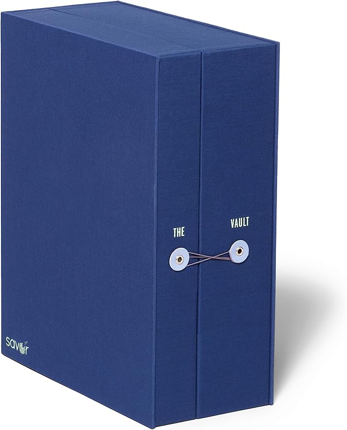 Savor | Life Essentials & Graduate Keepsake Organizer | Keep High School and College Graduation Memorabilia Organized and Safe in One Convenient Home with this Gift for Students and Grads
