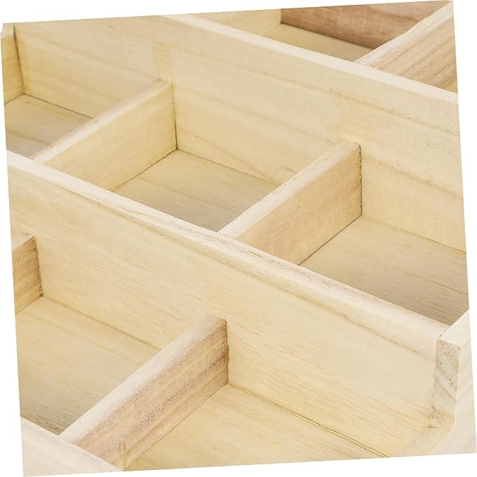 KESYOO Wooden Multi-layer Jewelry Box Earring Necklace Organizer Makeup Counter Storage