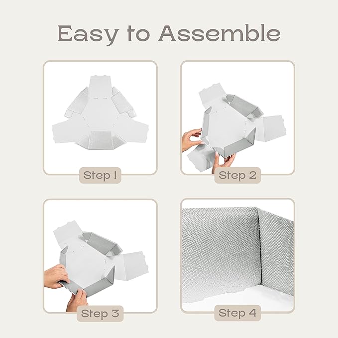Pack of 5 Sturdy Empty Gift Baskets Made in Italy - Ideal for Baby Shower, Wedding and for Any Occasion - 8" x 6.69" x 2.75" Silver