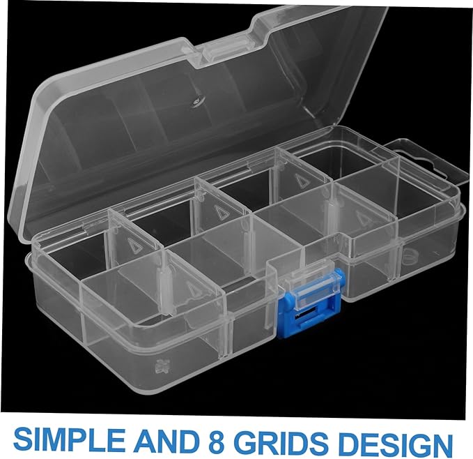 Mikinona Slot Manicure Tool Storage Box Lids Nail Polish Organizer for Desktop Jewelry Box Organizer Makeup Display Stand Sturdy Portable