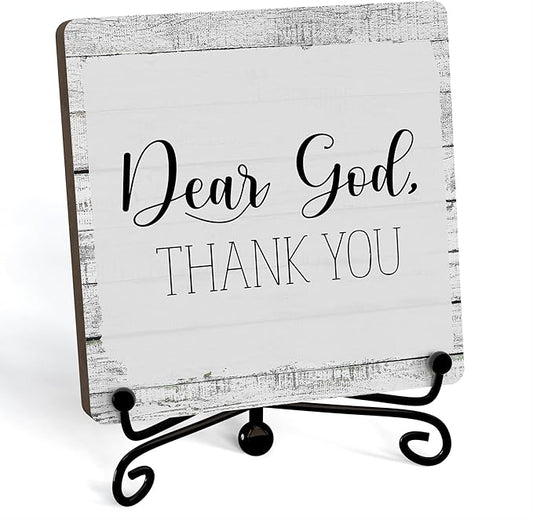 Home Decor, Farmhouse Shelf Decor For Living Room, Boho Aesthetic Table Decorations, Christian Gifts For Women Men, Entryway Tv Stand Fireplace Mantle Coffee Table Decoration (god-14)