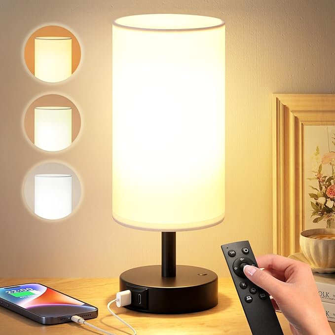 Dicoool 10000 Lux Sun Lamp with Remote, Happy Sunlight Lamp, CRI＞95 Daylight Lamp, 3 Color Temperature & Stepless Dimming, Mood Lighting for Bedroom, Bring Sunshine to Windowless Office
