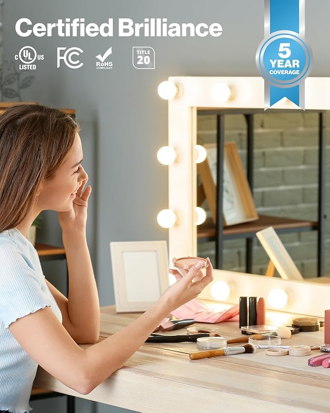 Sunco 12 Pack G25 LED Light Bulbs, Globe Vanity Lights for Bathroom High Output, 1000 LM, 11W (100W Equivalent), 2700K Soft White, Dimmable, E26 Base, Round Frosted Decorative Bulb UL