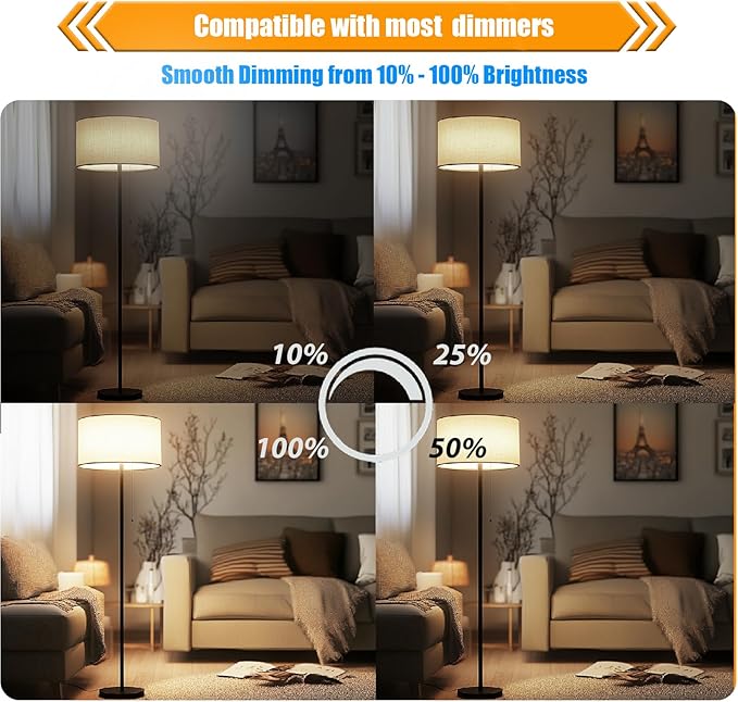 8 Pack Dimmable LED Edison Bulbs 40W Equivalent, ST19/ST58 4W Vintage LED Light Bulbs for Home Lighting, 90 CRI, 450LM, E26 Base, 4000K Cool White