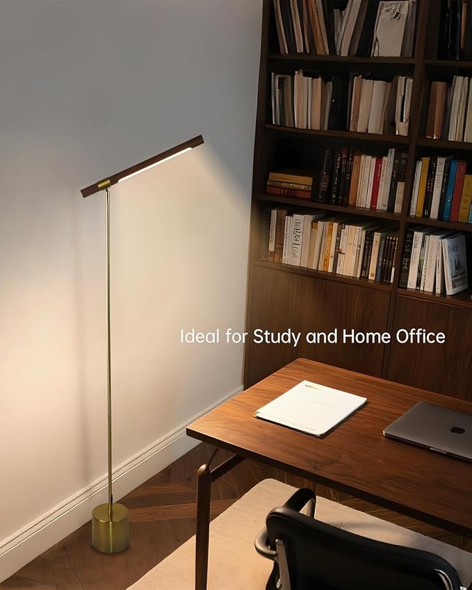 Floor Lamps for Living Room - Tall Standing Lamp Modern Bedroom Lamps with Remote Reading Light for Living Room,Bedroom,Office,Kids Room