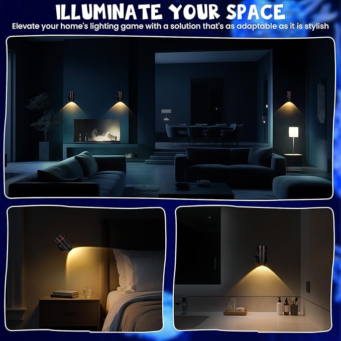 Galaxy Projector, 2-in-1 Planetarium Star Projector with 7 HD Slides Wall Lamp, LED Sconces Night Light Starry Sky Space Solar System Projector Nebula for Kids Bedroom Sleeping Hallway Ceiling Decor