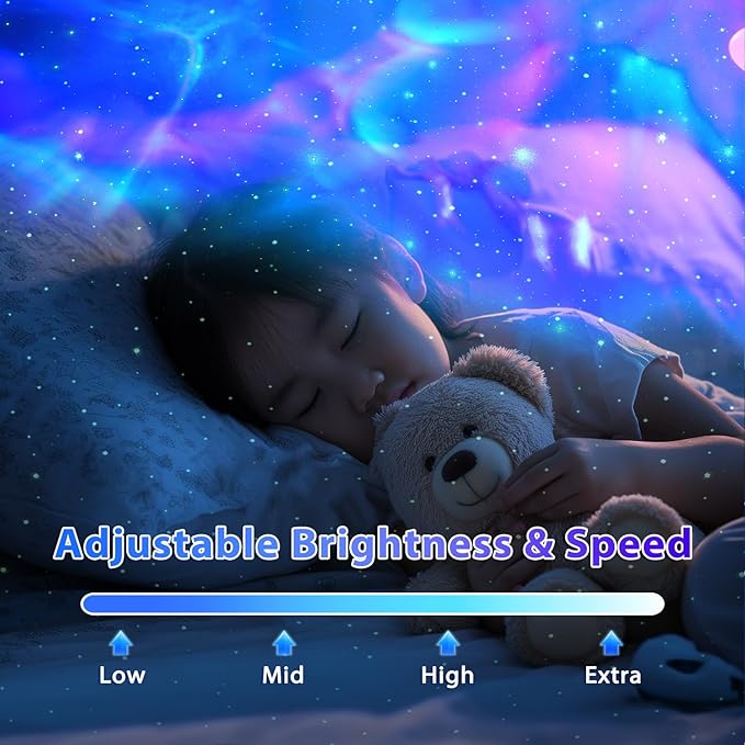 Astronaut Galaxy Projector, Star Projector, Night Light for Kids with Timer and Remote, Room Decor, Galaxy Projector for Bedroom, Birthday Gifts for Adults Teen Girl Gifts