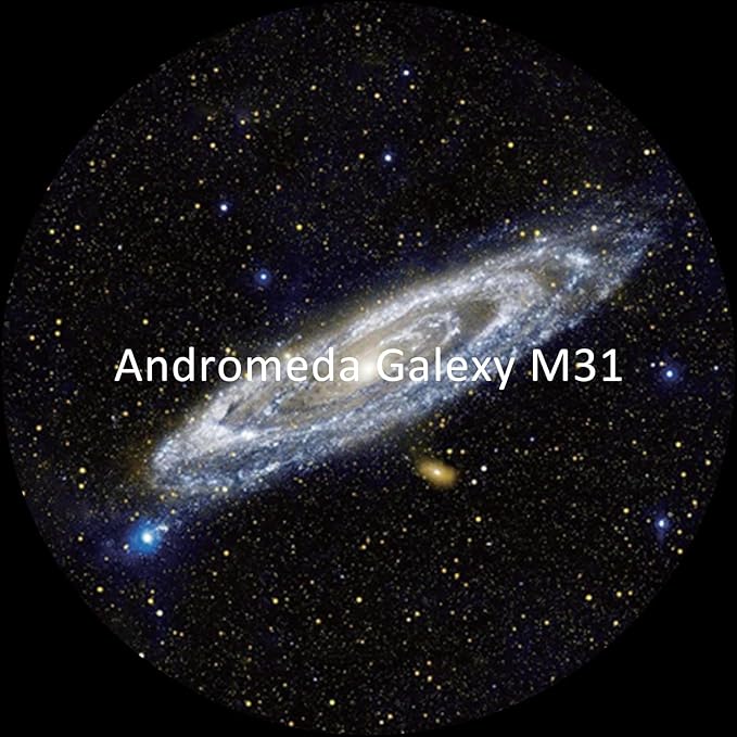 Realistic Discs - Discs for Ainael Meteor and Galaxy Projector, 5k Ultra HD Slide for Home Planetarium, 6 Discs Set Without Projector (Nebula 3)