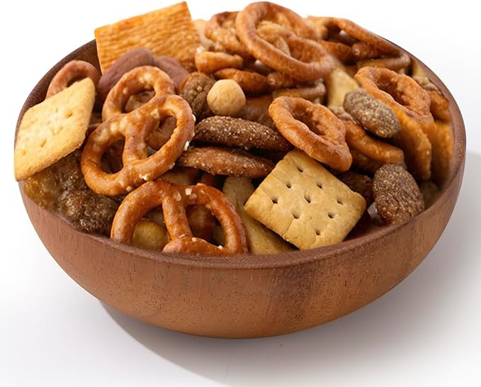4.7inch Small Round Keys Bowl for Entryway, Acacia Decorative Bowl for Organizing Tabletop Decorative Organizer Basket for Keys Wallet Cell Phone for Fruit Candy Cracker