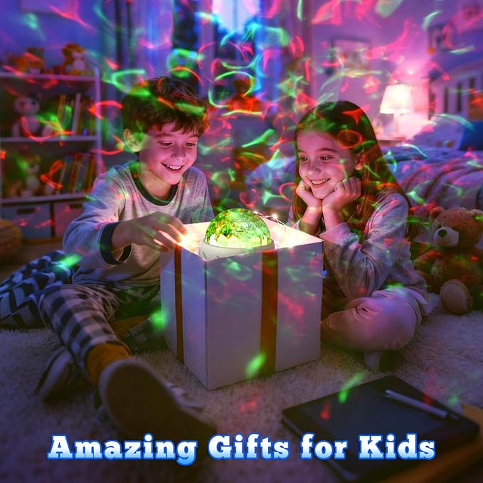 Galaxy Projector, Light Projector, Night Light Projector with Remote Control, Galaxy Light Projector, for Kids Adults, Bedroom, Home Theater, Christmas, Birthdays (White)