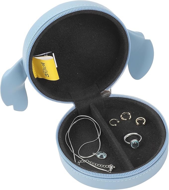 Bioworld Lilo & Stitch Stitch Head with 3D Ears Blue 5" Jewelry Box