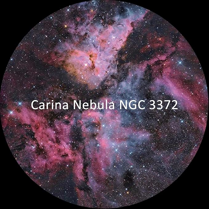 Realistic Discs - Discs for Ainael Galaxy Projector, 5k Ultra HD Slide for Home Planetarium, 6 Discs Set Without Projector (Nebula 4)