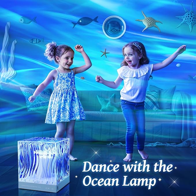 One Fire Teenager Girl Gift Ideas Northern Lights Projector,18 Colors Aurora Light Projector,Dimmable Aurora Projector Mood Lighting for Bedroom Lights,Remote Galaxy Light Projector Purple Lamp