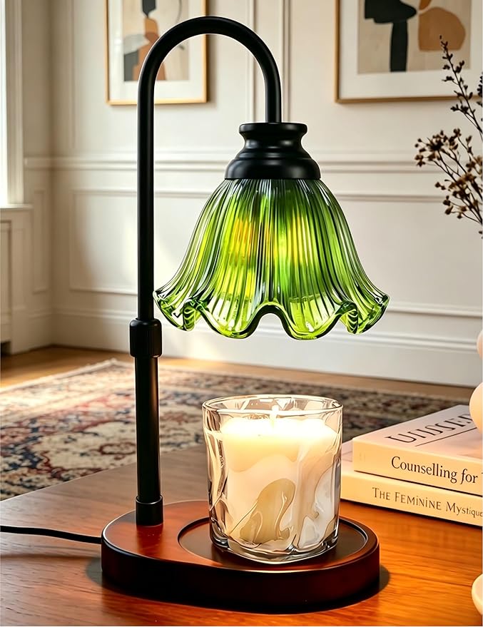 Banbanda Candle Warmer Lamp with Timer: Mothers Day Gifts,Birthday Gifts for Women, House Warming Gifts New Home Decor – Height Adjustable Candle Lamp