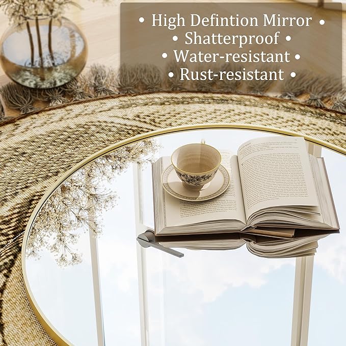 Arched Full Length Mirror 59"x16", Floor Standing Body Mirror with Aluminum Frame,Leaning Hanging for Bedroom Cloakroom Living Room Gold