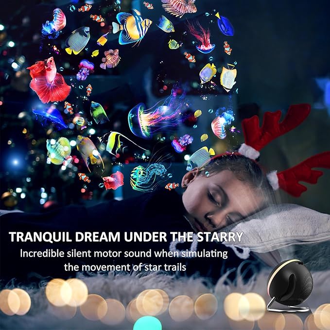 Galaxy Projector Pro for Bedroom, Planetarium Star Projector, Starry Sky Night Light with 13 Film Discs, Solar System Constellation Moon for Kids Bedroom Ceiling Home Living Room Decor Birthday Gifts
