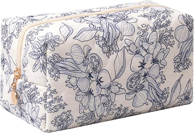 Pencil Case Office College School Storage Bag Pouch Holder Box Organizer Makeup Pouch Cosmetic Bag Aesthetic Cute Pen Case for Girls Boys Kids (D)