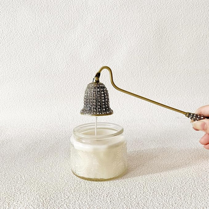 Candle Snuffer, Unique Candle Extinguisher Snuffer, Decorative Candle Extinguisher Metal Candle Tool