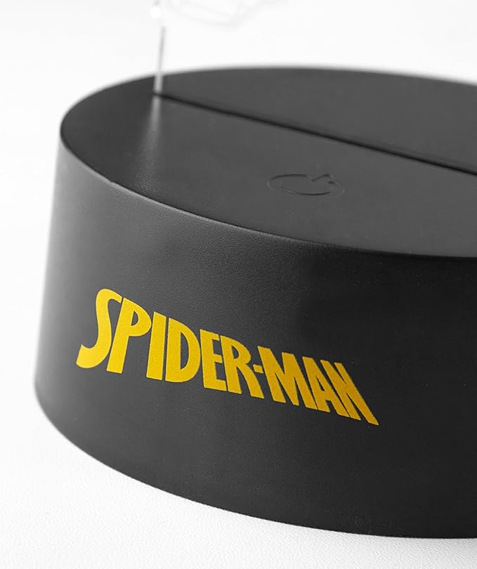 Idea Nuova Marvel Spiderman 3D Acrylic LED Illusion Lamp