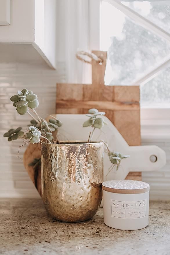 Sand + Fog Scented Candle - The Woods – Additional Scents and Sizes – 100% Cotton Lead-Free Wick - Luxury Air Freshening Jar Candles - Perfect Home Decor – 12oz