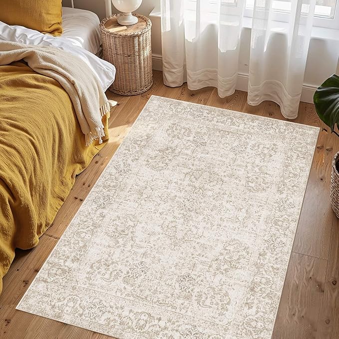 Rugxara Washable Area Rug for Living Room, Bedroom Kitchen(3'x5')