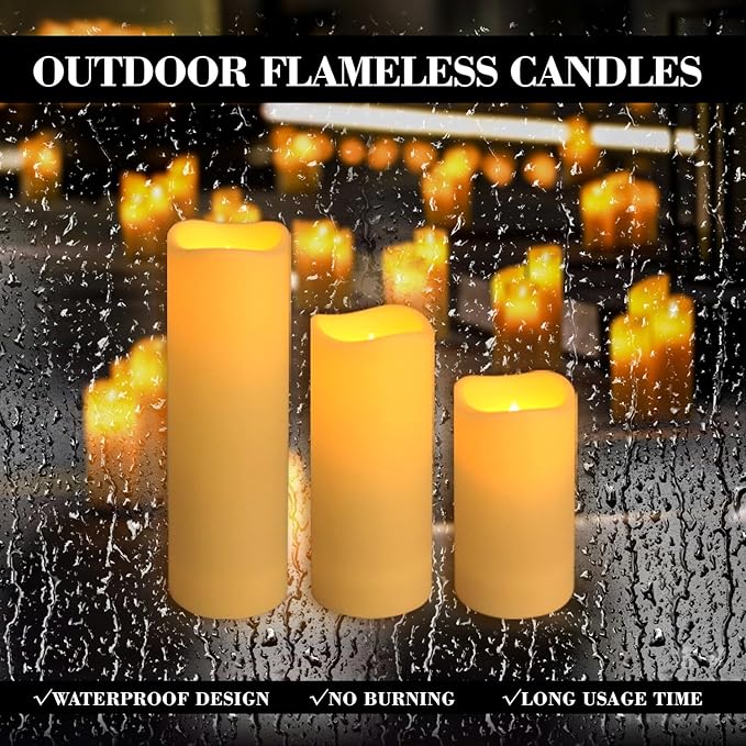 LED Candles 48Pack,Flickering Flameless Design,Operated by Remote with Timer FunctionGreat for Aniversary,Halloween and Christmas