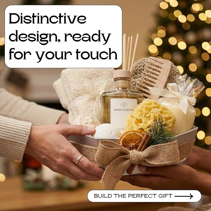 Pack of 15 Sturdy Empty Gift Baskets Made in Italy - Ideal for Baby Shower, Wedding and for Any Occasion - 8" x 6.69" x 2.75" Silver