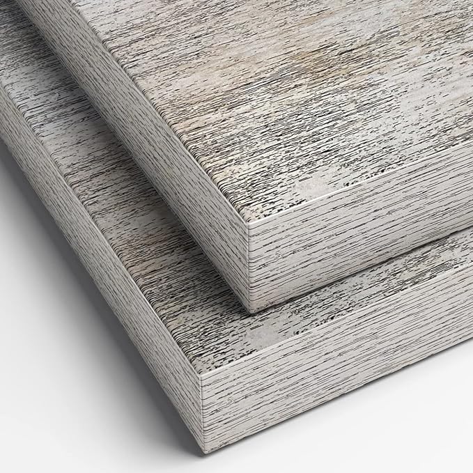 Sorbus Floating Shelves - 2 Pack 16 Inch Rustic & Blue Wall Shelves for Bedroom, Kitchen, Living Room, Bathroom Shelves, Home Decor, Office - Floating Shelf for Trophy, Books, Frames, Toilet Paper