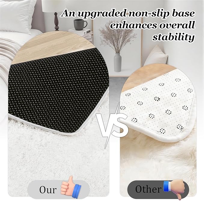 8x10 Area Rugs for Living Room Bedroom: Ultra Soft Fluffy Shag Rug Upgrade Non-Slip Non-Shedding Large Fuzzy Plush Carpet Indoor Floor Carpets for Kids Room Playroom Nursery Dorms Home Decor Ivory