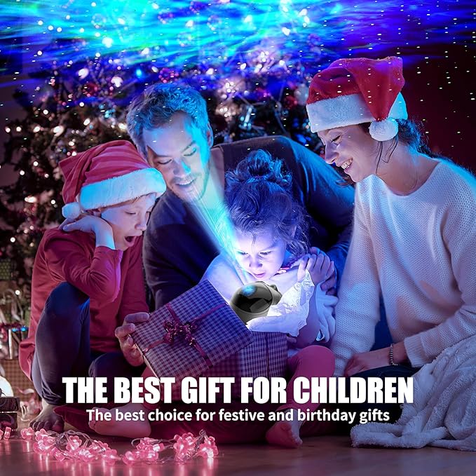 Astronaut Galaxy Projector,Space Projector,with Bluetooth Speaker and Remote Control,360° Adjustable Angle,Spaceman Star Kids Night Light, for Bedroom Ceiling Adult Birthday Valentine's Day (Black)